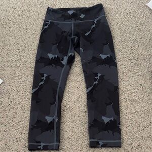 lululemon athletica Black and Gray cropped align high rise Leggings 23”